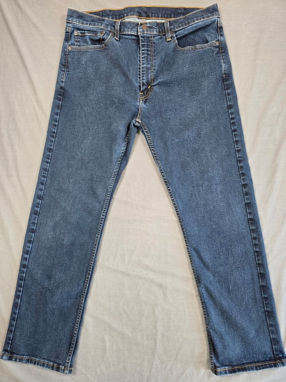 Levis 506 Original Fit Jeans W38 L30 Dark Wash Denim
